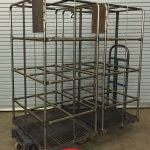 Two large material handling carts fabricated and designed per customer needs.
